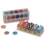 N.2 100 coloured chips 14,5 gr