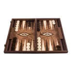 Walnut Backgammon by Manopoulos BJJ1