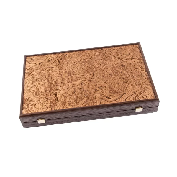 Walnut Backgammon by Manopoulos BJJ1 - Image 2