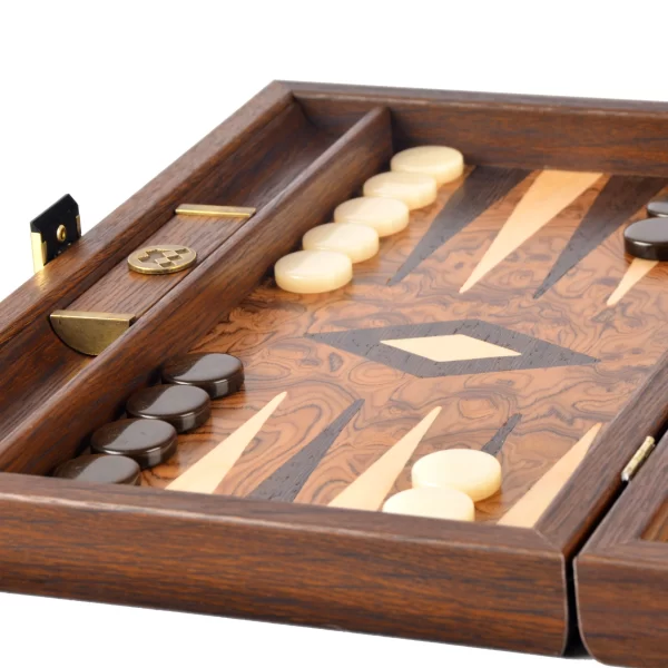 Walnut Backgammon by Manopoulos BJJ1 - Image 5