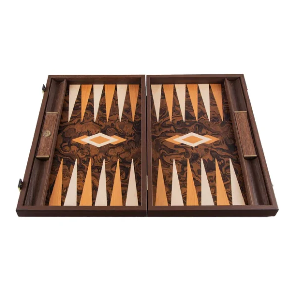 California Walnut Backgammon by Manopoulos, BUU1 - Image 4