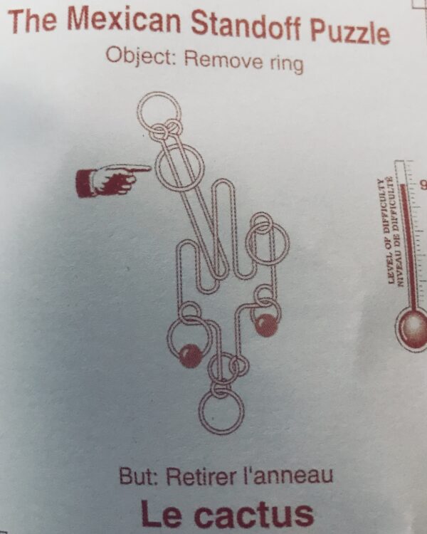 The Mexican Stand off Wire Puzzle - Image 2