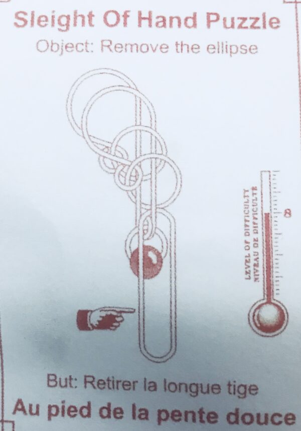 The Sleight Of Hand Wire Puzzle - Image 2