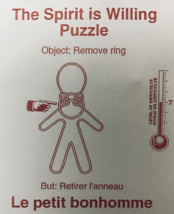 The Spirit is Willing Wire Puzzle - Image 2