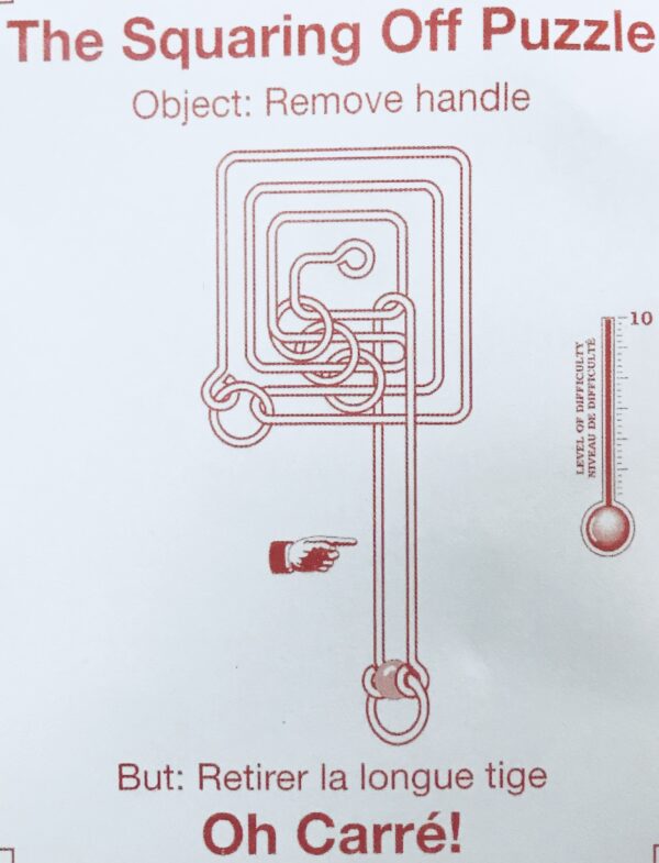 The Squaring off Wire Puzzle - Image 2