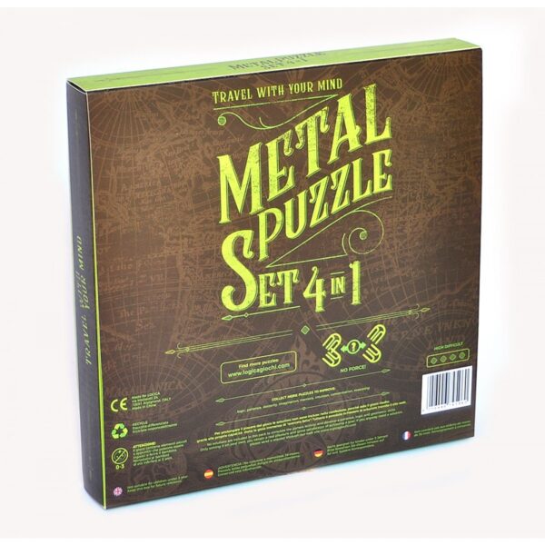 METAL PUZZLES SET 4 IN 1 - Image 2