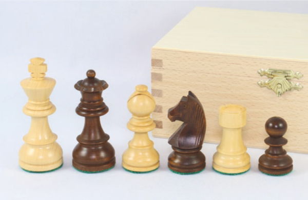 1258 Classic Chess Pawns, 108mm, weighted - Image 1