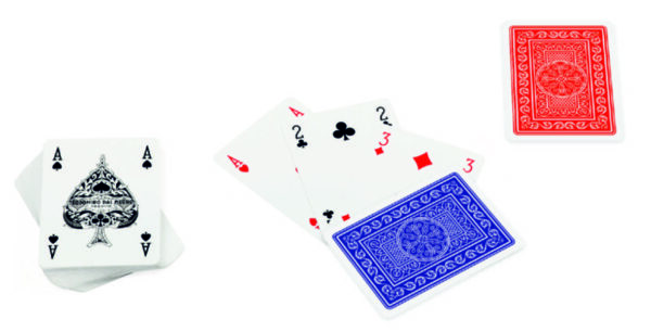 blre Red Illustrated box with 2 decks of Playing Cards - Image 2