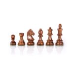 Staunton Wooden Weighted Chessmen - 9.5cm King's Height