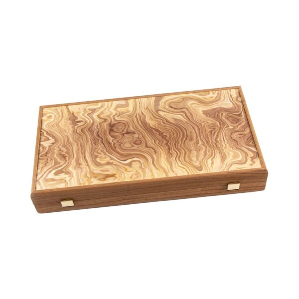 Traditional Backgammon, Olive Burn - Image 2