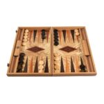 Traditional Backgammon, Olive Burn BEE1 7086