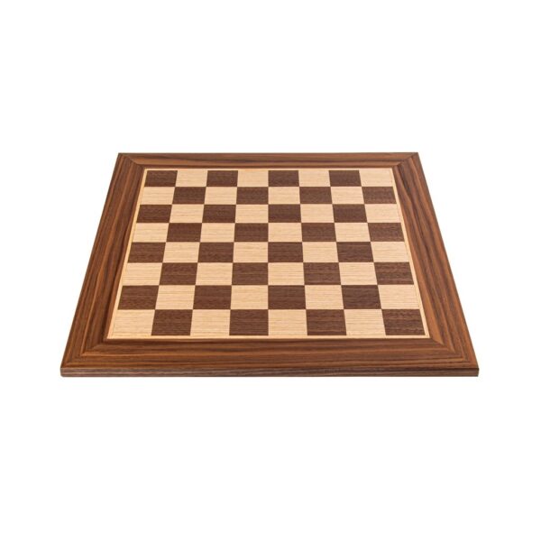 Walnut Wood & Oak Inlaid Handcrafted Chessboard WB40K - Image 3