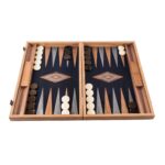 American Walnut with black Oak Backgammon BKB1