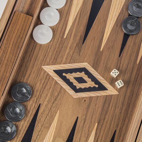 American Walnut Backgammon BKK1 - Image 3