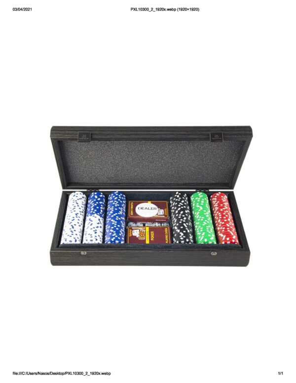 PXL10300_2_1920x Poker Set in Wooden case PXL10 - Image 2
