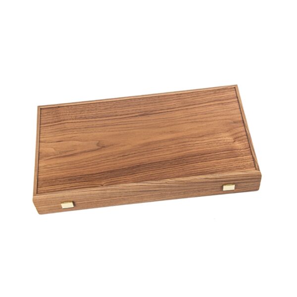 Handmade Oak & American walnut backgammon, TKD1RED 7100 - Image 2