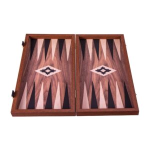 Walnut Replica wood small backgammon TXL3KK