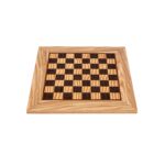 Olive wood & Wenge inlaid handcrafted chessboard WB34H