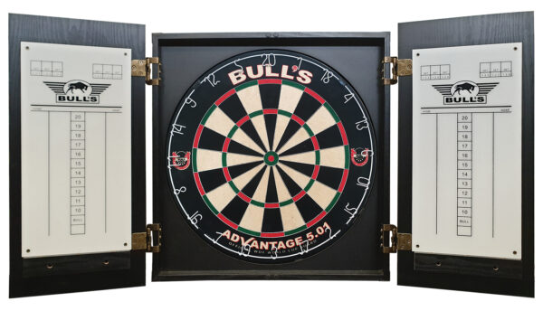 67203 deluxe cabinet black open w board Bull's Classic cabinet Black 67203 - Image 3