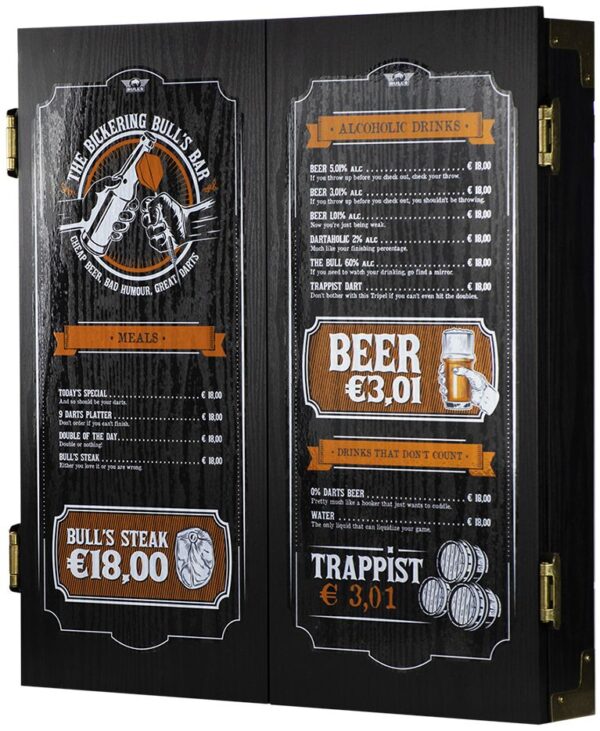 Beer Menu Deluxe Cabinet Wood Black - BU67209 - Image 2