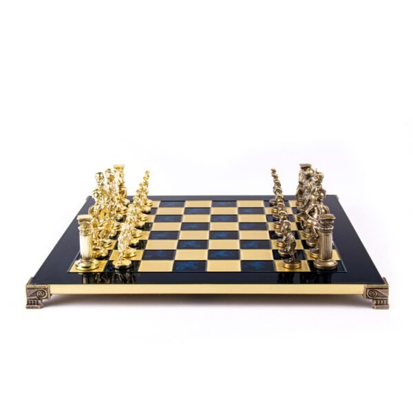 S11CBLU 1 GREEK ROMAN PERIOD CHESS SET S11CBLU - Image 1