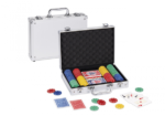 Case with 200 poker chips by Dal Negro (003472)