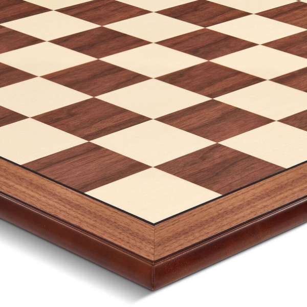 804555 dal negro 4 CHESSBOARD WALNUT MAPLE 52 CM ROUNDED EDGE 804555 - Image 4