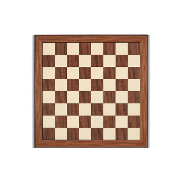 804555 dal negro CHESSBOARD WALNUT MAPLE 52 CM ROUNDED EDGE 804555 - Image 1