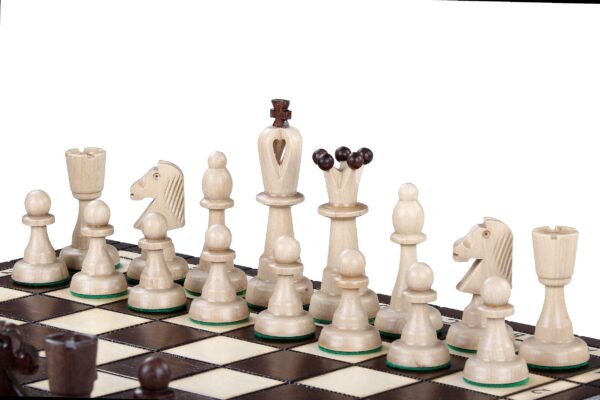 Handmade folding chess set cassette 42cm x 42cm- H115 - Image 4