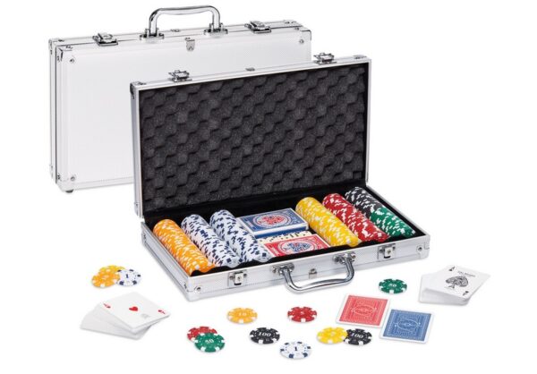 003482 dal negro Case with 300 poker chips 11,5gr by Dal Negro 003482 - Image 1