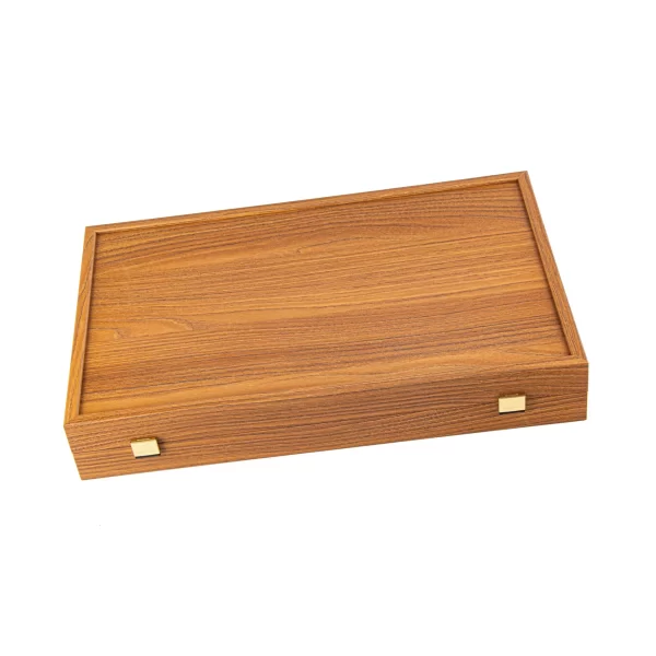 bxl1kd 2 Oak - Walnut wood backhammon BXL1KD - Image 2