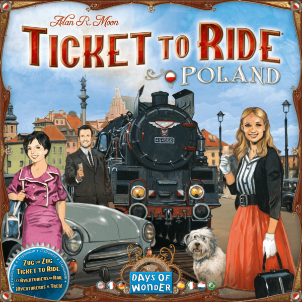 ticket poland Ticket to Ride Poland: Map Collection Expansion (EN) - Image 1