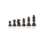 Staunton Wooden Weighted Chessmen F42 - 6.5cm King's Height