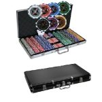 Poker Chip Set Ultimate 750 - Black color Case