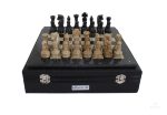 NATURAL STONE AND MARBLE CHESS SET 1009