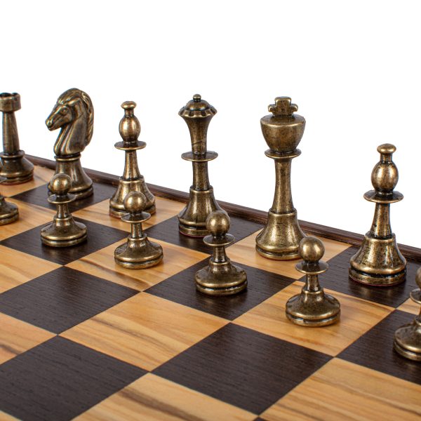 Chess set in wooden case SKW34Z40H - Image 4