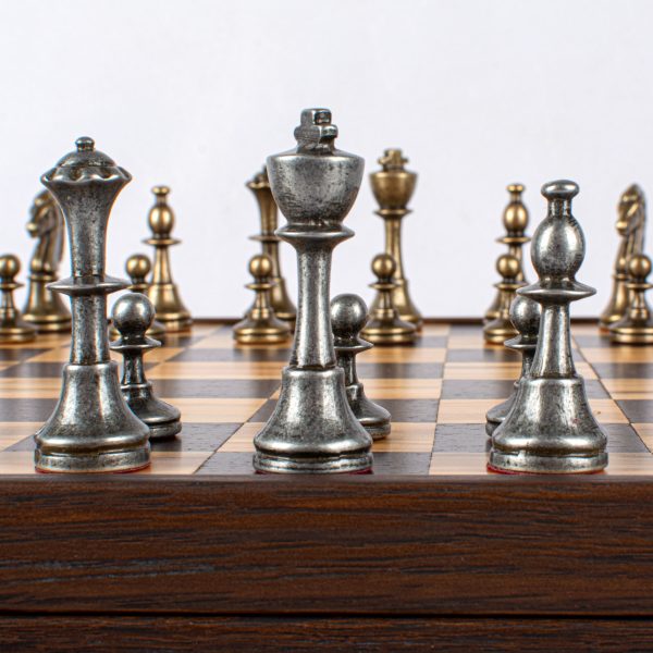 Chess set in wooden case SKW34Z40H - Image 5