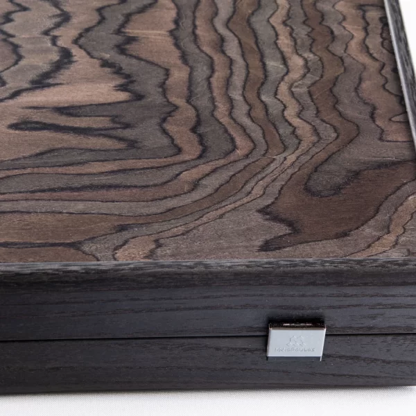 bgg1 6 Handmade Backgammon BGG1 - Ebony Burl - Image 6