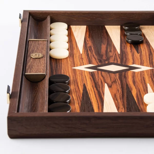 Handmade Backgammon Palisander wood BQQ1 - Image 3