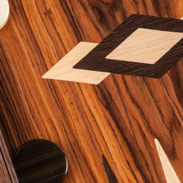 Handmade Backgammon Palisander wood BQQ1 - Image 4