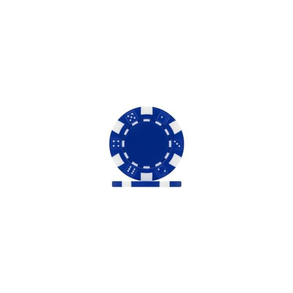 dice blue Chip rack for 100 chips with cover - Image 6