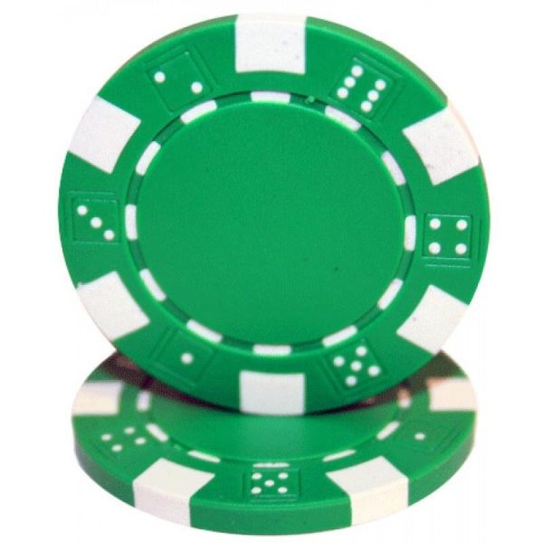 dice green Chip rack for 100 chips with cover - Image 5