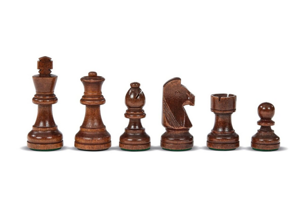 003489 2 Folding Walnut Chess Board 003489 - Image 3