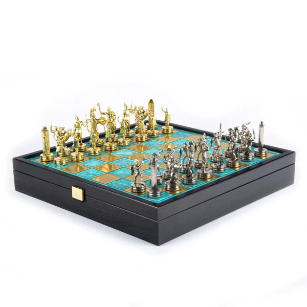 Handcrafted GREEK MYTHOLOGY CHESS SET SK4TIR - Image 2