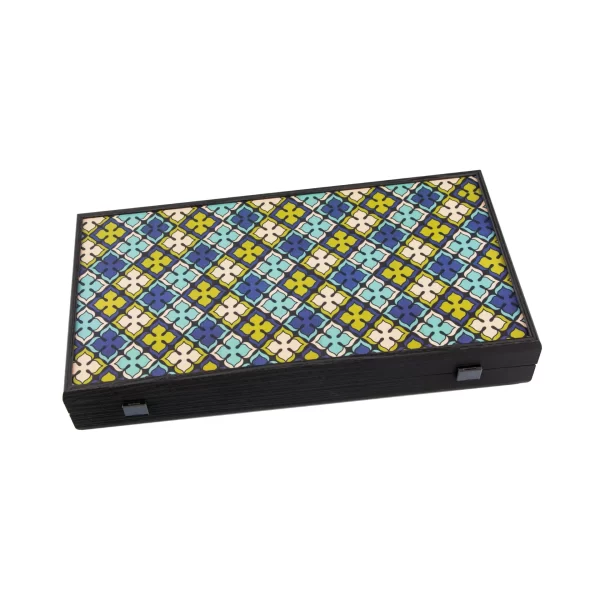 GEOMETRICAL FLORAL BACKGAMMON TXL1FLR - Image 4