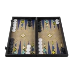 GEOMETRICAL FLORAL BACKGAMMON TXL1FLR