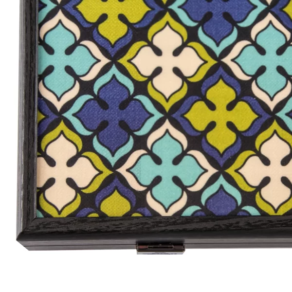 GEOMETRICAL FLORAL BACKGAMMON TXL1FLR - Image 3