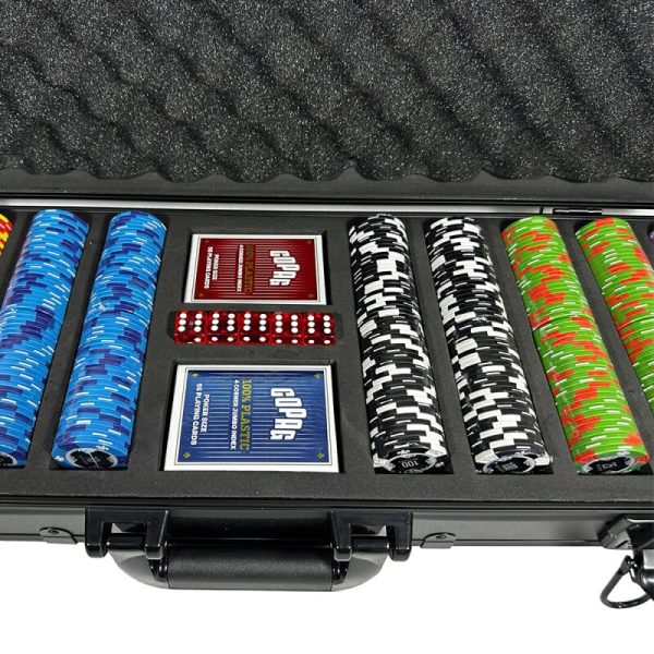 chip case 1000 Poker Chip Set Monte Carlo 500 - Premium in PRO black case - Image 2