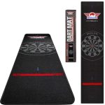 Bulls Carpet Dartmat Black Black 300x65 cm 67833