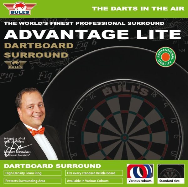 Bull's Dartbord Lite Surround Red 68703 - Image 3